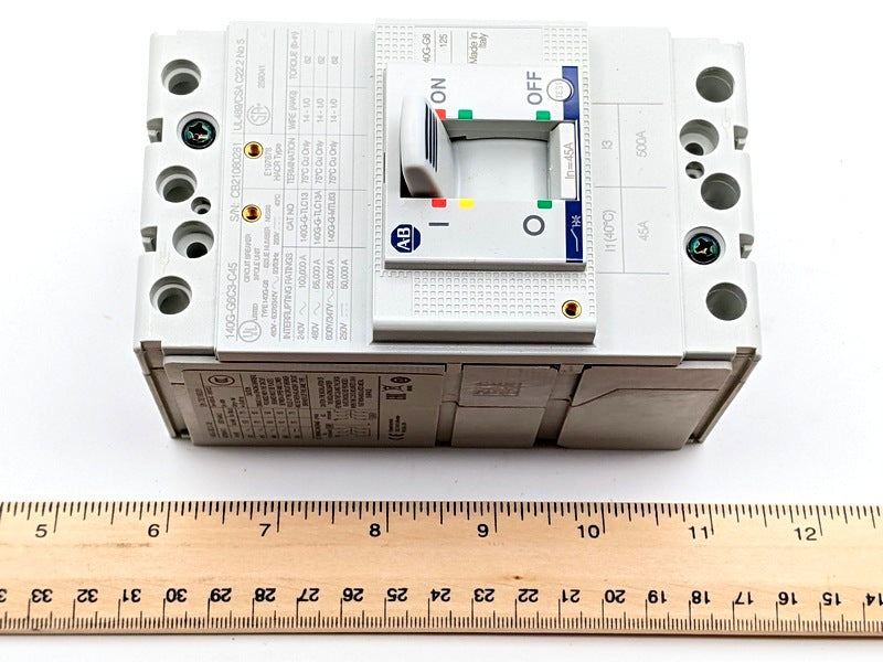 Allen-Bradley 140G-G6C3-C45 New Genuine Original Molded Case Circuit Breaker