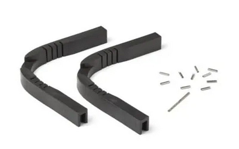 Ambaflex 30010470SKU Upper End Wearguides 85° PA6G Black 189.4 x 183.8 x 24