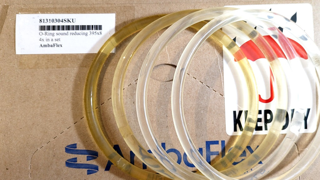 AmbaFlex 81310304SKU New Genuine Original Sound Reducing O-Ring 4-Pack