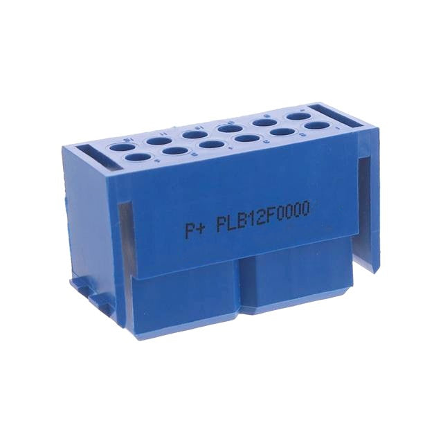 Amphenol Positronic PLB12F0000 New Genuine Original 2-row 12-position Power Connector Housing