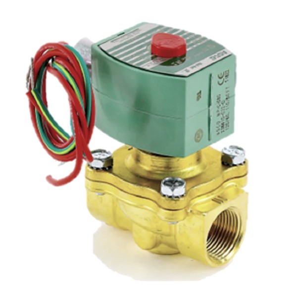 Elettrovalvola Asco 8030B10 3/8'' Ottone 2 Vie 110/120V - Usata Funzionante