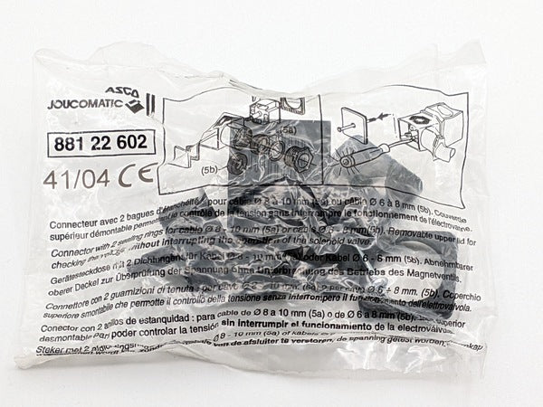 Asco Joucomatic 881-22-602 Connector (88122602)