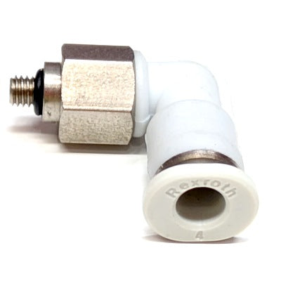 Bosch Rexroth Aventics R412005285 Genuine Original OEM Mini Elbow Push-In Fitting Pack of 10 (QR1-S-MVT-M003-DA04)