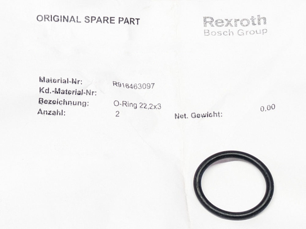 Bosch Rexroth Aventics R916463097 Genuine Original OEM Seal O-Ring, Pack of 5 (916463097)