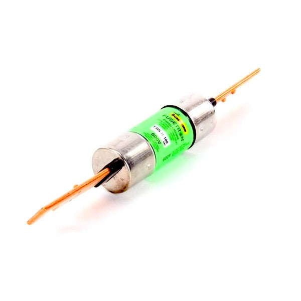 Eaton Bussmann FRS-R-100 RK5 Fuse, 100A, Fusetron, 600V, Time Delay, Current Limiting, Blade (FRSR100)