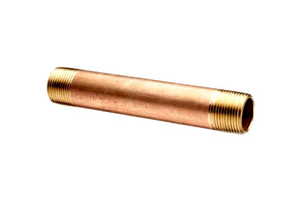 Charman 350493 New Genuine Original 3/4" x 5-1/2" Seamless Red Brass Pipe Nipple Lead-Free