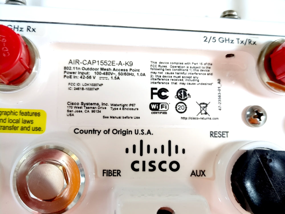Cisco AIR-CAP1552E-A-K9 New Genuine Original Aironet 1552E Outdoor Access Point