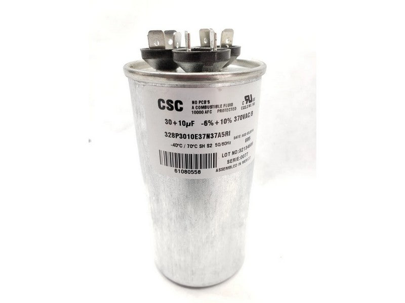 GE CSC 328P3010E37N37A5RI New Genuine Original Dual Run Capacitor