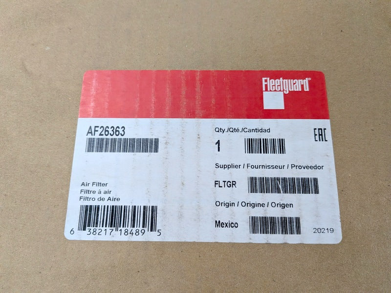 Fleetguard AF26363 New Genuine Original Primary Radial Seal Air Filter