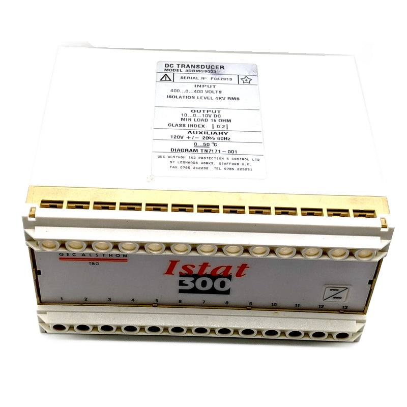 GEC-Alsthom ISTAT 300 DC Transducer, Model 3DBMG9003