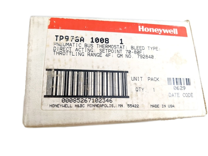 Honeywell TP976A 1008 New Genuine Original Pneumatic Bus Thermostat