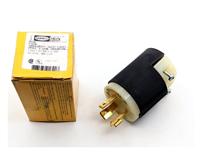 Hubbell HBL-2351CN New Genuine Original Twist-Lock Plug