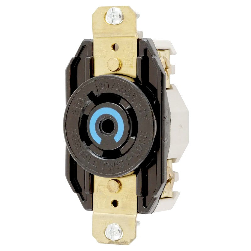 Hubbell HBL2510 New Genuine Original Twist-Lock Receptacle L21-20R 20A 120/208VAC 3P Wye