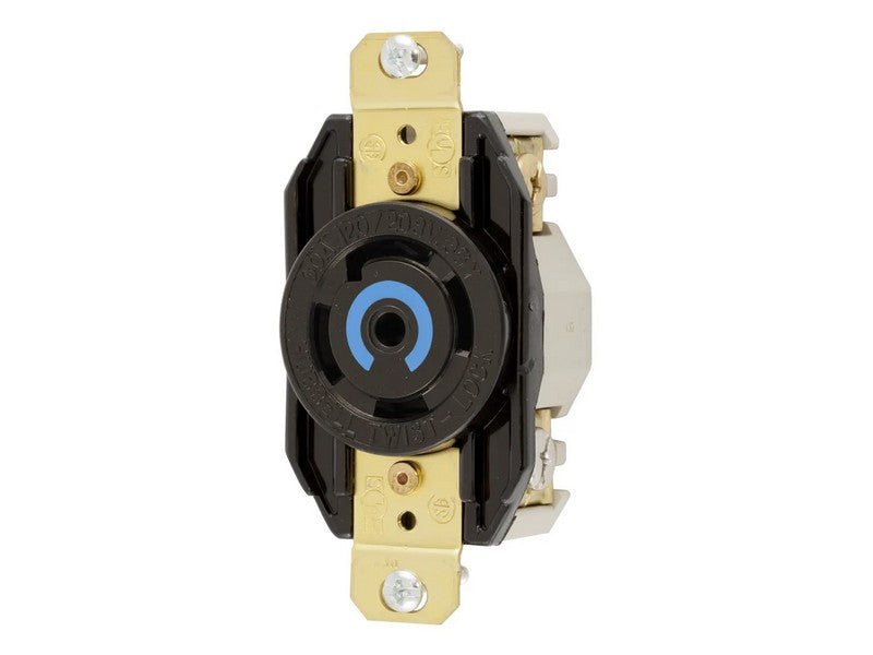 Hubbell HBL2810 New NEMA L21-30R 30A 120/208VAC 3P Wye Locking Receptacle