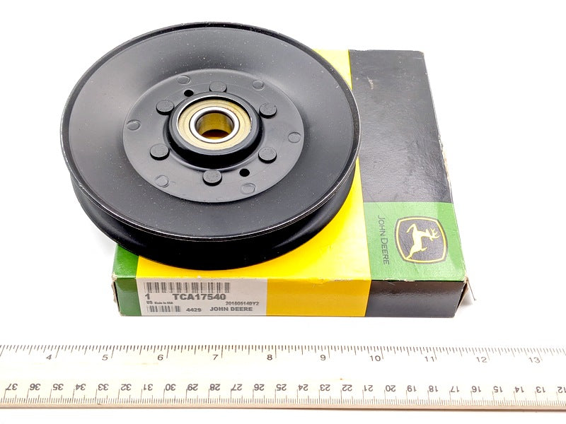 John Deere TCA17540 New Genuine Original Mower Deck Drive Idler Pulley