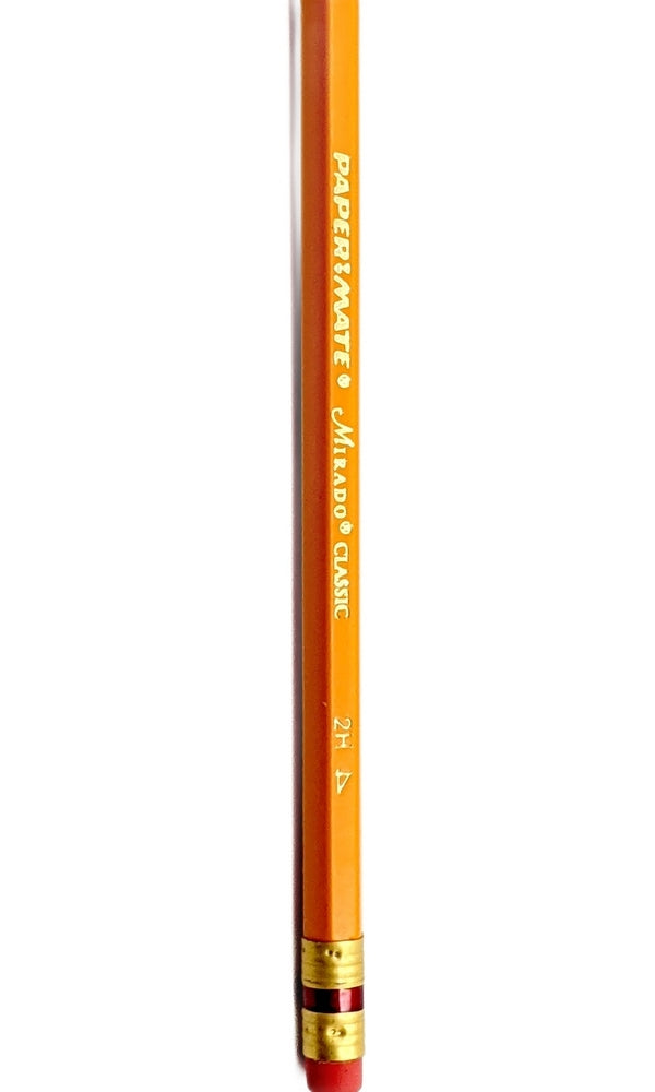 Mirado Classic #4 2H New Box of 12 Pencils With Eraser (Paper Mate 70735 02100)