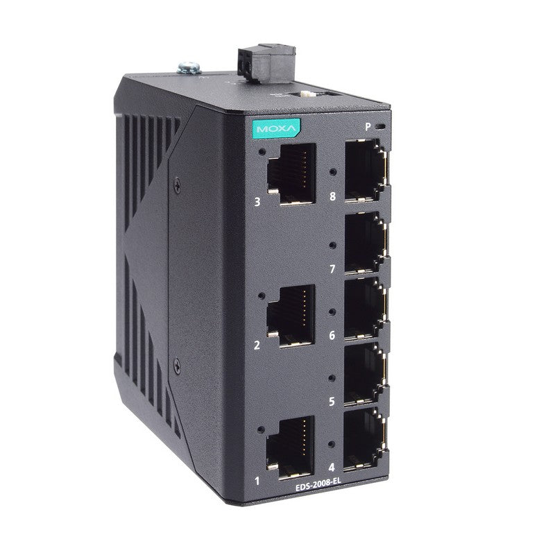 Moxa EDS-2008-EL New Genuine Original 8-port Entry-level Unmanaged Ethernet Switch