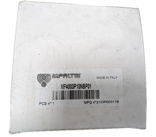 MP Filtri MF4003P10NBP01 New Genuine Original Return Line Hydraulic Filter Element