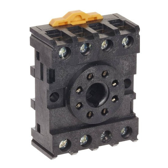 Omron PF083AE Relay Socket 8Position DIN Rail, New (PF083AE) PM Dealz