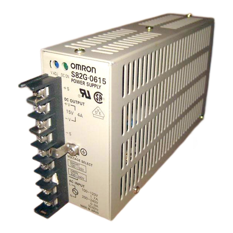 Omron S82G-0615 New Genuine Original 15VDC 4A 60W Switching Power Supply