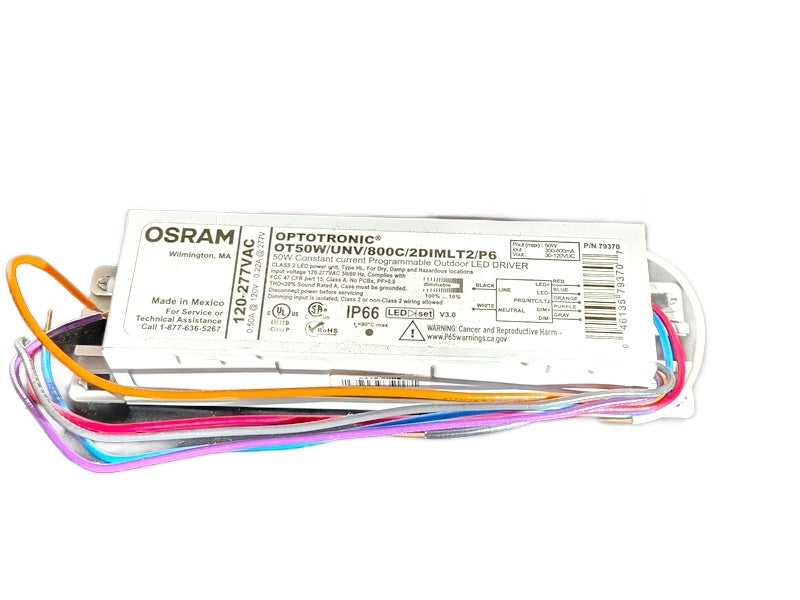 Osram Sylvania Ledvance New Genuine Original OPTOTRONIC 50W Programmable LED Driver (79370-P)