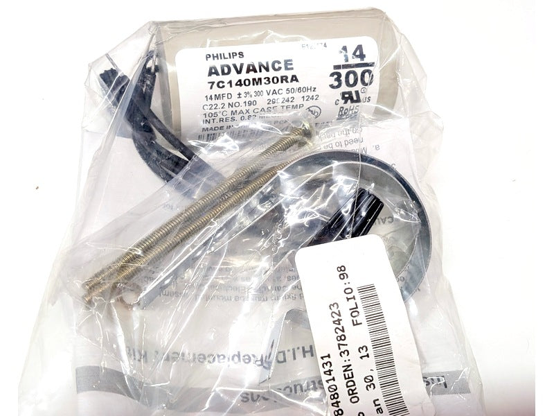Philips Advance 7C140M30RA New Genuine Original 14 uF 300 VAC Metal Halide Ballast Capacitor