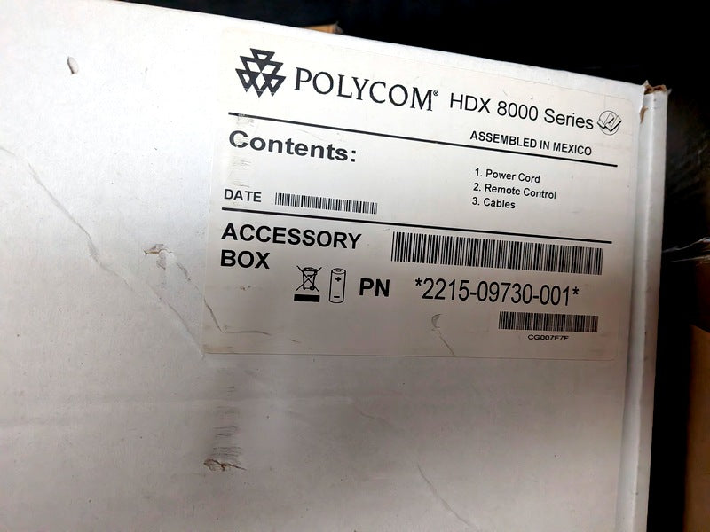 Polycom 2215-09730-001 New Genuine Original HDX 8000 Accessory Box