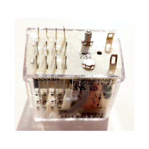 Potter & Brumfield R10-E1P4-115V General Purpose Relay 4PDT 115VAC Coil Socketable (R10E1P4115V, 3801)
