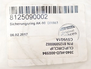 RWO/Veolia 8125090002 Circlip Clip