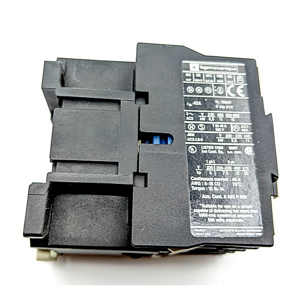 Schneider Electric Telemecanique LC1‑D2510U6 New Genuine Original TeSys D Contact Contactor, 3‑Pole, 240 VAC Coil
