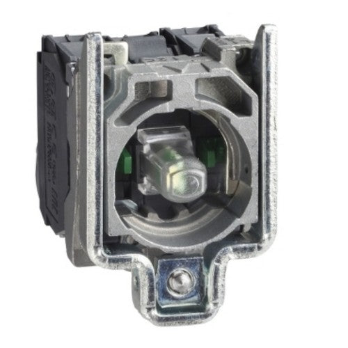 Schneider Electric ZB4 BW0M43 New Genuine Original Light Block Assembly Red with Integral LED (Harmony XB4 Series)