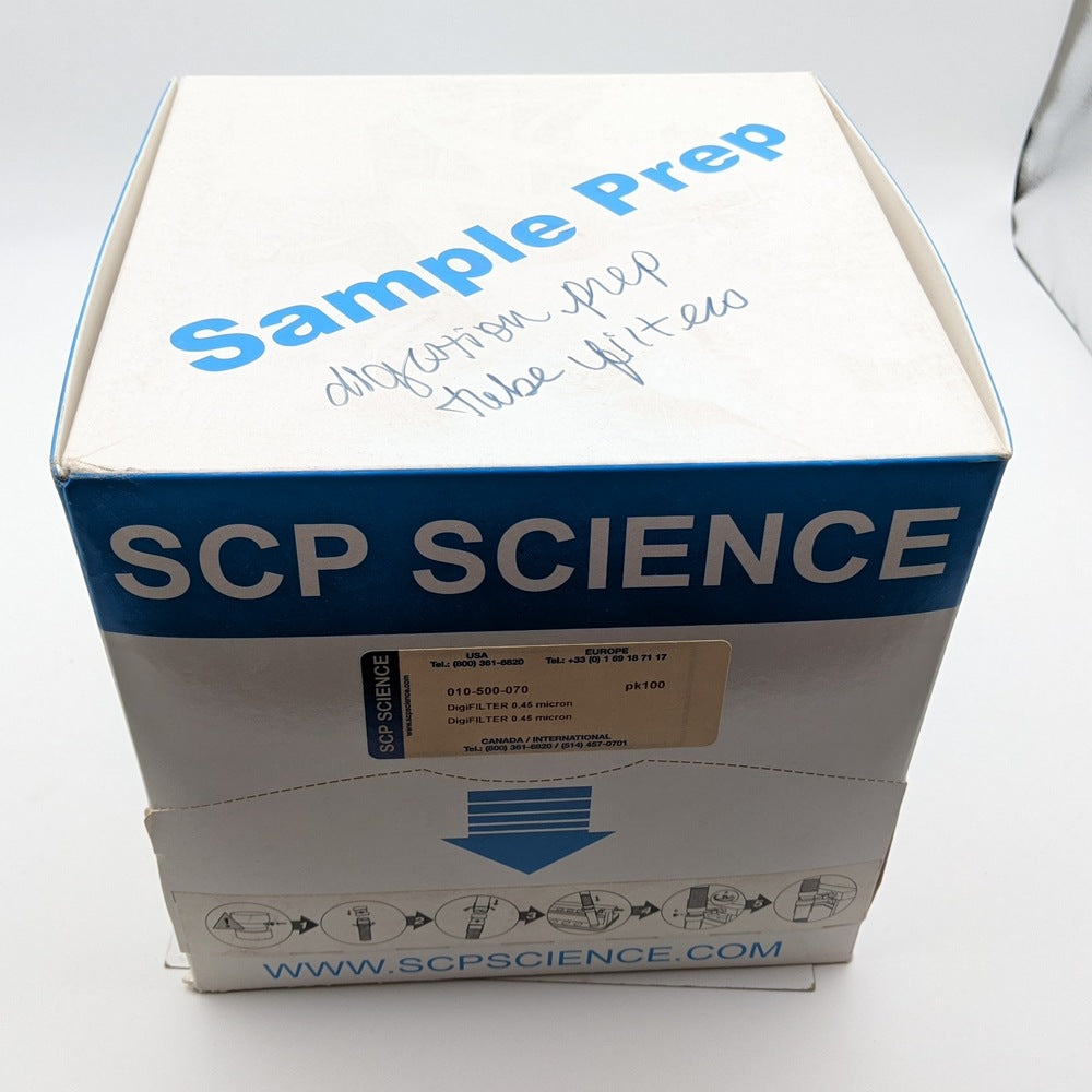 SCP Science 010-500-070 New Genuine Original DigiFILTER 0.45 micron for 50ml Tubes, Pk/100