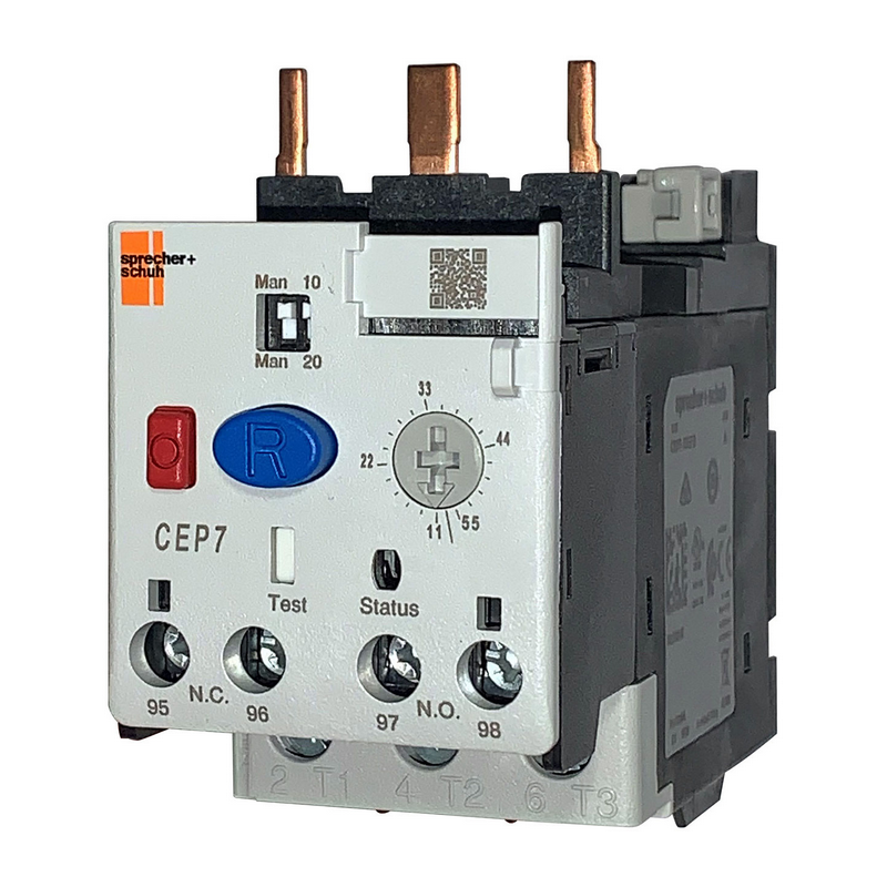 Sprecher + Schuh CEP7-1EEED New Genuine Original Solid State Motor Overload Relay