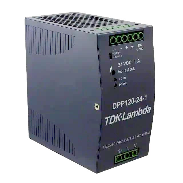 TDK-Lambda DPP120-24-1 New Genuine Original 120W 24V 5A DIN Rail Power Supply