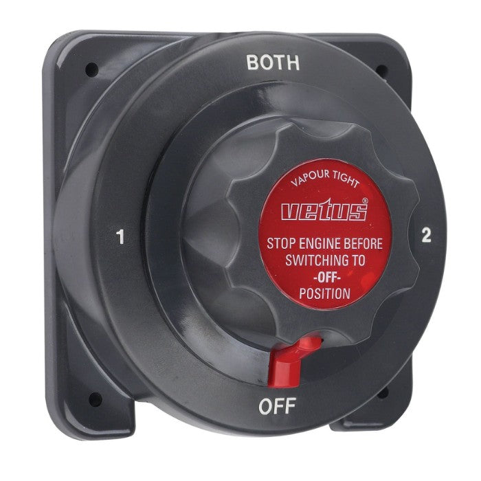 Vetus ACCUSCH Battery Isolator/Changeover Switch, 175A Continuous, 6-12-24-32 VDC