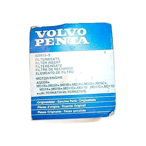 Volvo Penta 829913-3 New Genuine Original Secondary Diesel Fuel Filter