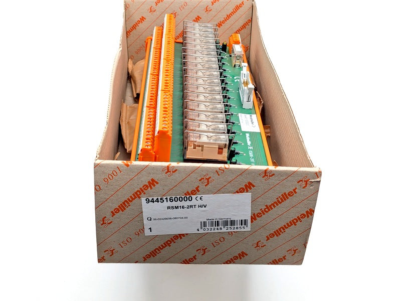 Weidmüller 9445160000 New Genuine Original RSM16-2RT H/V Interface Module