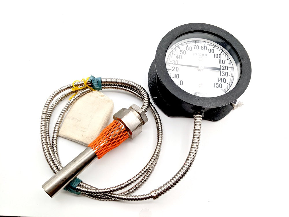 Weksler MM2-26-45-3 Temperature Gauge with Probe (MM226453, 26453)