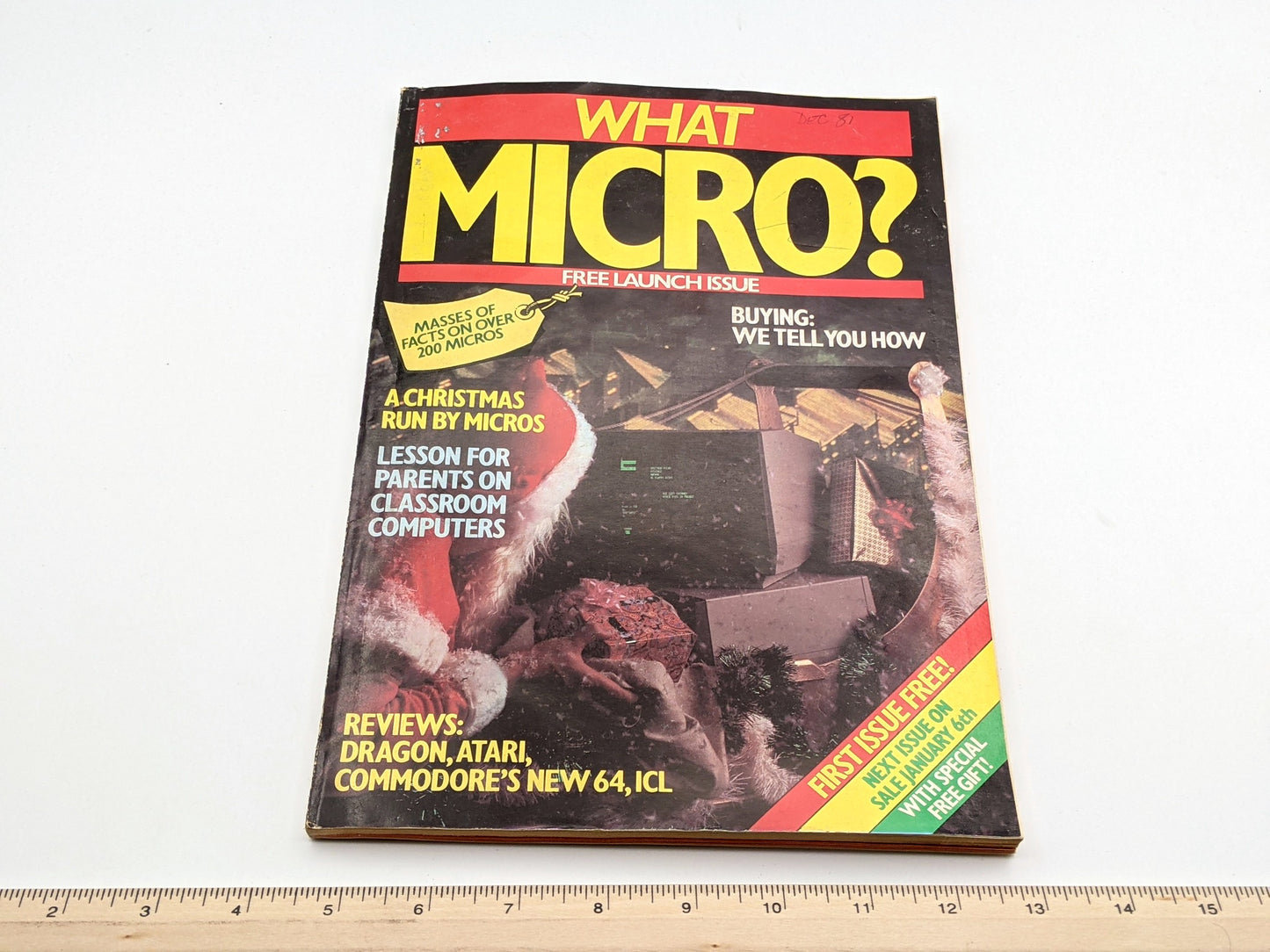 What Micro? Magazine Nov/Dec 1982 Launch Issue