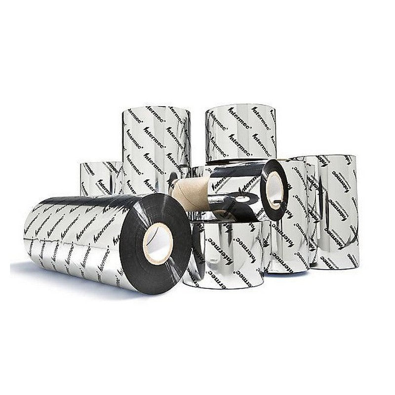 Honeywell Intermec 12023006, Box of 18, TMX2200/Premium Thermal Transfer Wax-Resin Ribbon, Black