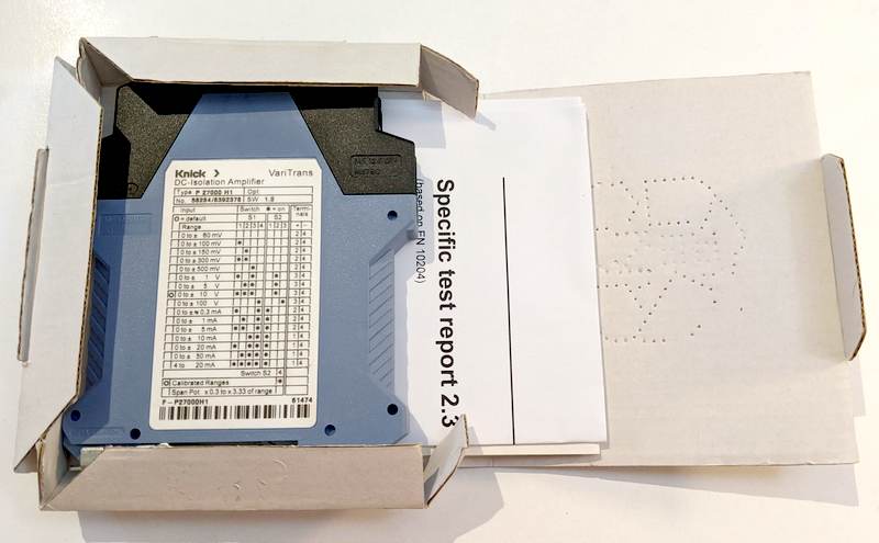 Knick P27000H1 New Genuine Original VariTrans Universal Isolated Signal Conditioner