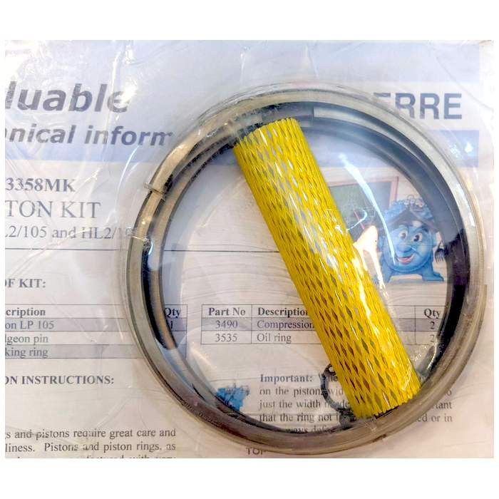 Sperre 3358MK New Genuine Original Piston LP Maintenance Kit for Model LL2/105 and HL2/105