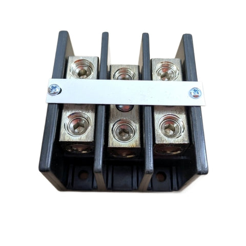 Allen-Bradley 1492-PD3C111 Power Terminal Block, 150A, 600V AC/DC, 3P, Copper, 3 In/3 Out (1492PD3C111)