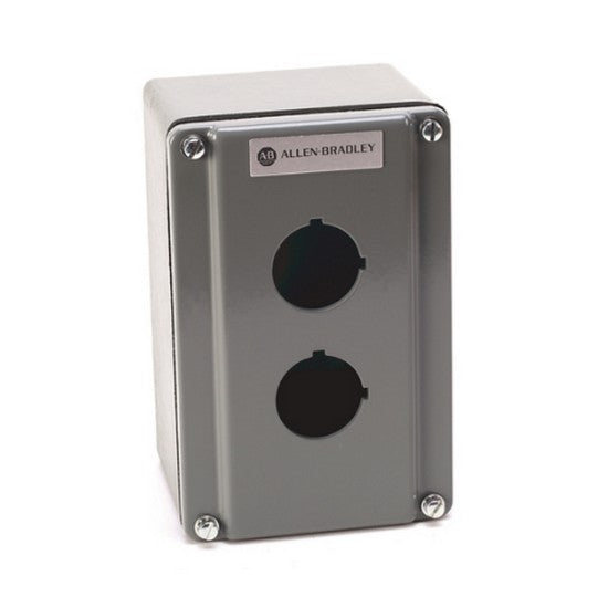 Allen-Bradley 800T-2TZ New Genuine Original 30.5mm Surface Mount NEMA 4/13 2-Hole Enclosure