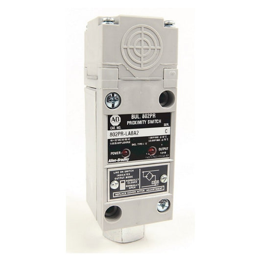 Allen-Bradley 802PR-LABA2 Self-Contained Inductive Proximity Sensor, New (802PRLABA2)