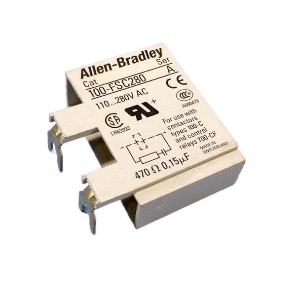 Allen-Bradley 100-FSC280 New Genuine Original Surge Suppressor RC Module 110-280V AC