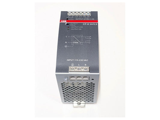 ABB CP-E 24/5.0 New Genuine Original Industrial Switch Mode DIN Rail Power Supply