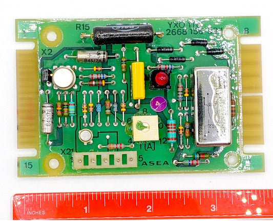 ABB YXO 118 4890024-LR/1 Ground Fault Monitor Electronic Circuit Board (YXO118, 4890024LR1)