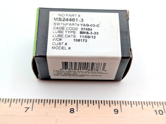 ABC Accurate Bushing MS24461-3 New Genuine Original Single Row Yoke Type Airframe Needle Roller Bearing