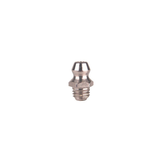 Alemite 1966-AS2, Pack of 10, 1/4"-28 Aerospace Straight Stainless Steel Hex Head Plug Grease Fitting With Ball Check (1966-AS2)